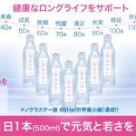 ナノクラスター水