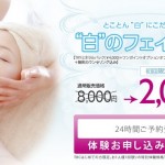 白のフェイシャル