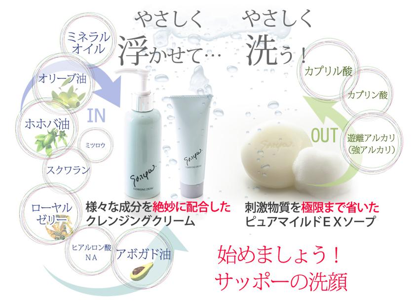 サッポーの洗顔２