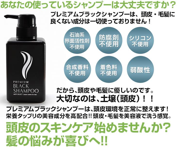 プレミアムブラックシャンプー