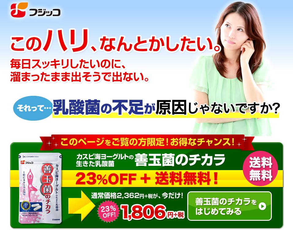 善玉菌のチカラ