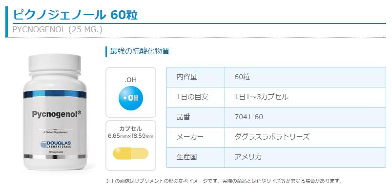 ピクノジェノール