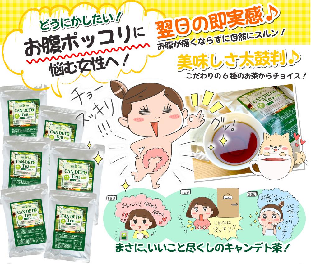 キャンデト茶｜キャンドルブッシュ配合！！