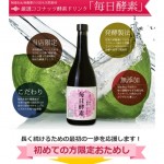 無添加のココナッツ酵素ドリンク「毎日酵素」