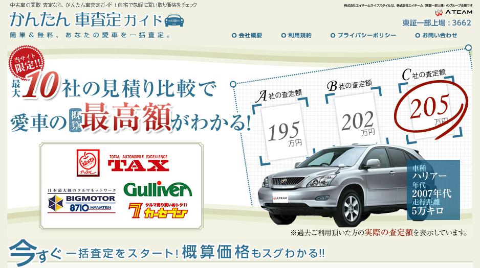 かんたん車査定ガイド