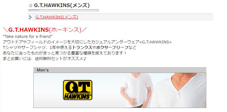 G.T.HAWKINS（G.T.ホーキンス）